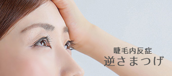睫毛内反症 逆さまつげ